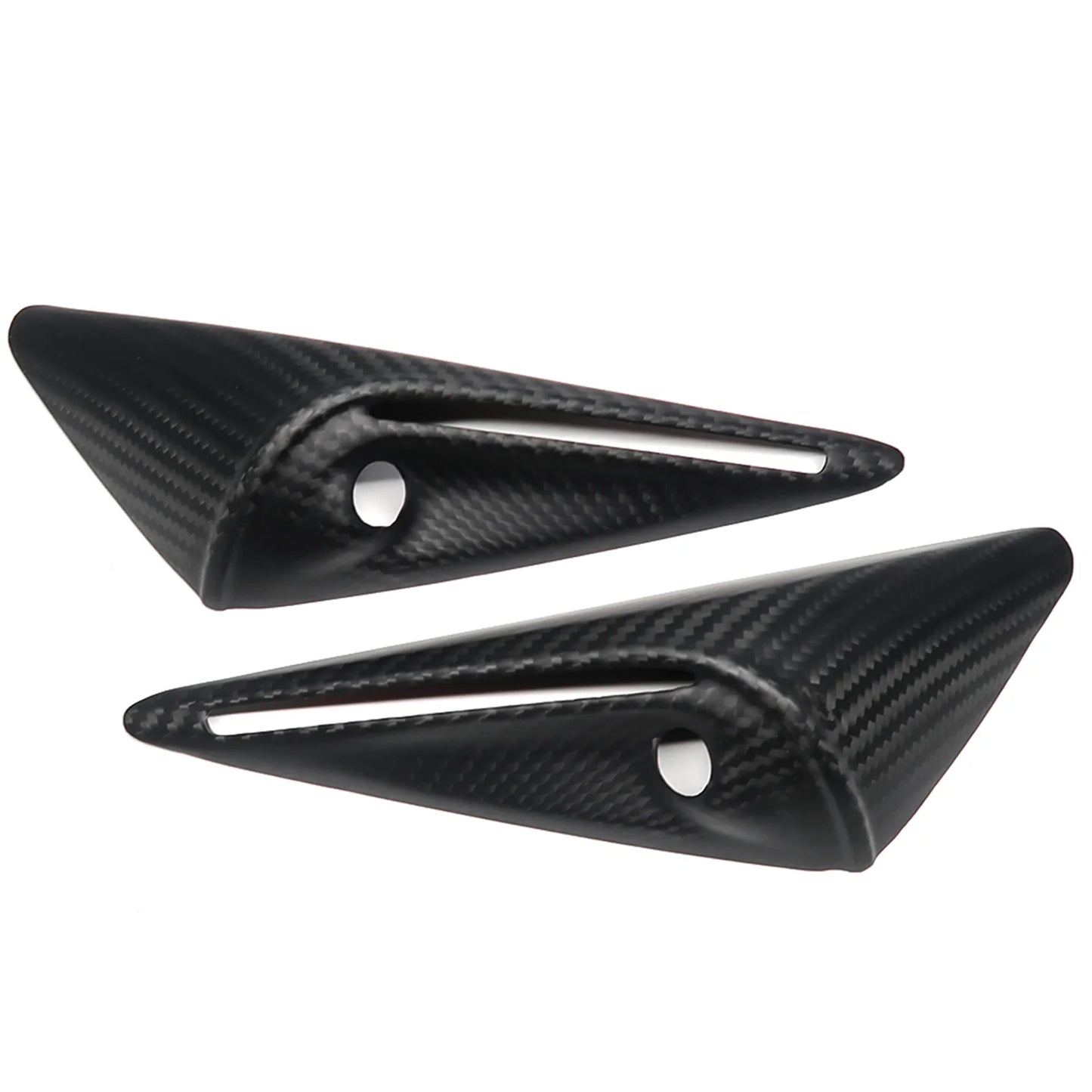 Model 3/Y/X/S Carbon Fiber Turn Signal Covers Set (Stick On)