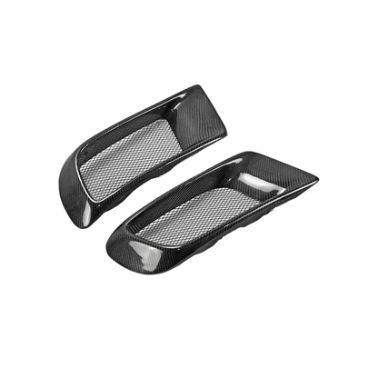 Evo X GT-Style Carbon Fiber Foglight Ducts (Pair)