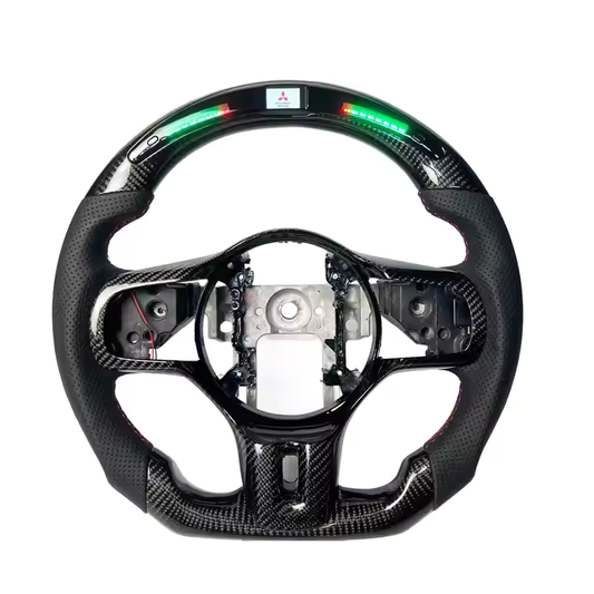 Evo X Carbon Fiber Steering Wheel