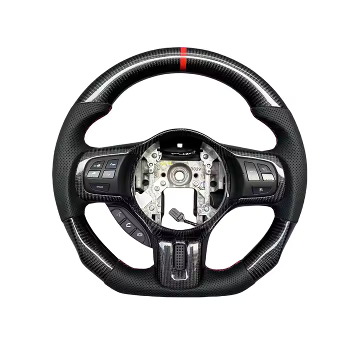 Evo X Carbon Fiber Steering Wheel