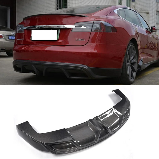 Model S Carbon Fiber GT Style Diffuser