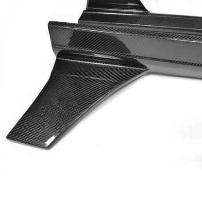 Audi A3 (S-Line)/S3 High Rise Carbon Fiber Side Skirt Extensions