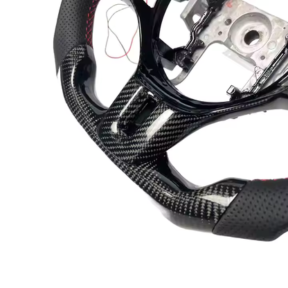 Evo X Carbon Fiber Steering Wheel