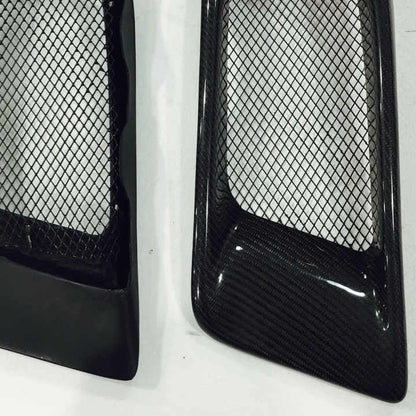 Evo X GT-Style Carbon Fiber Foglight Ducts (Pair)