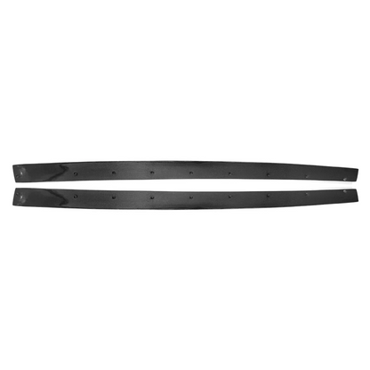 Audi A3 (S-Line)/S3 Carbon Fiber Flat Side Skirt Extensions (Pair)