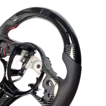 Evo X Carbon Fiber Steering Wheel